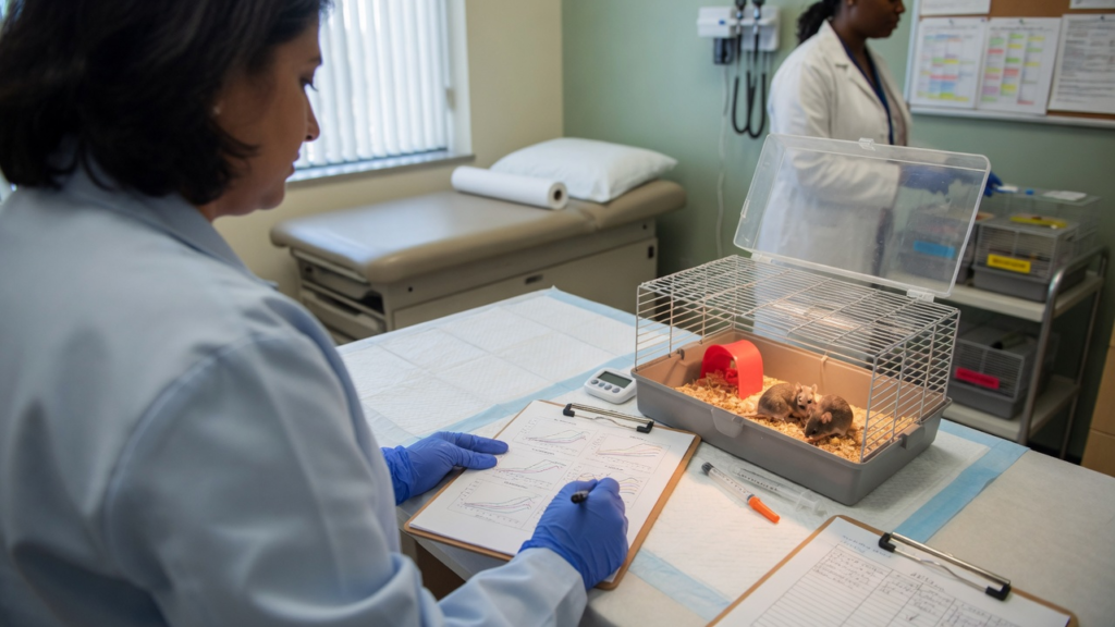 Photoreal documentary editorial photo for: New autism therapy shows surprising benefits even in adult mice. AI-generated; not a diagnostic scan. Anonymous generic people.