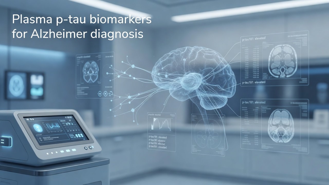 Plasma p-tau biomarkers for Alzheimer diagnosis