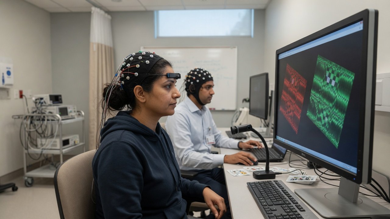 Visual “consensus building”: how matching signals may outlast conflict in the brain’s view of a scene
