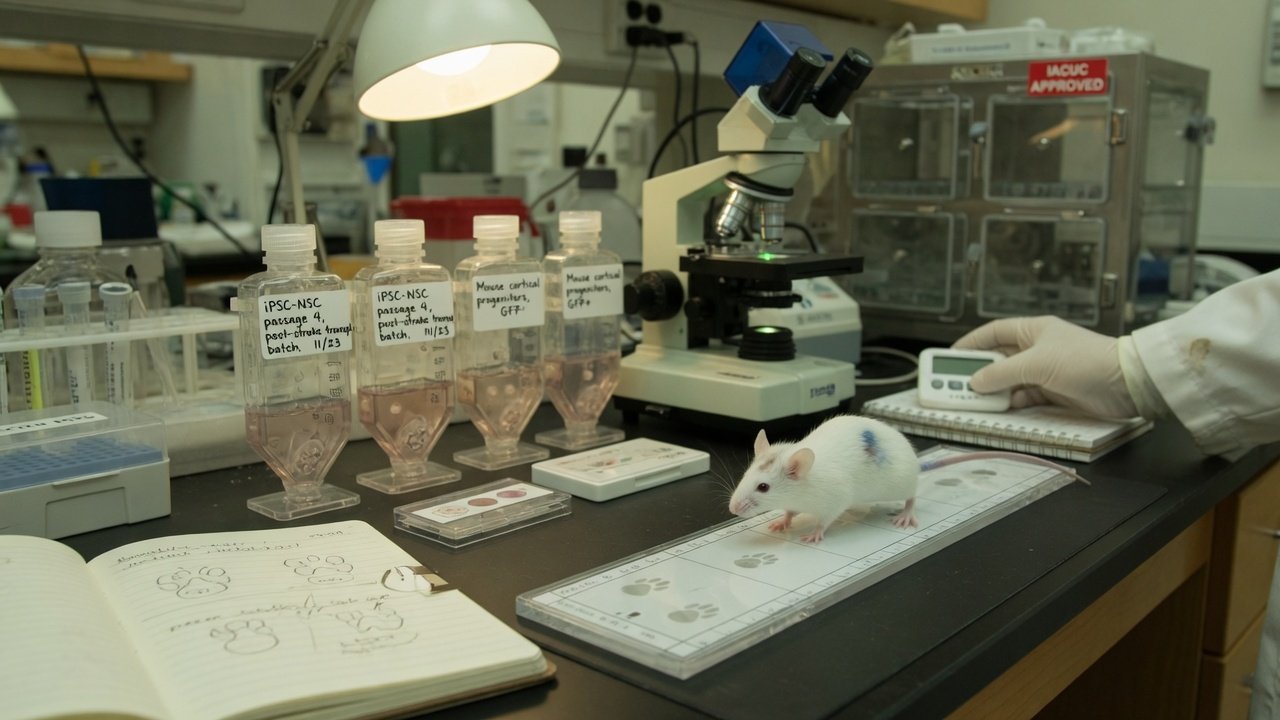 Stem cells reverse stroke damage and restore movement in mice